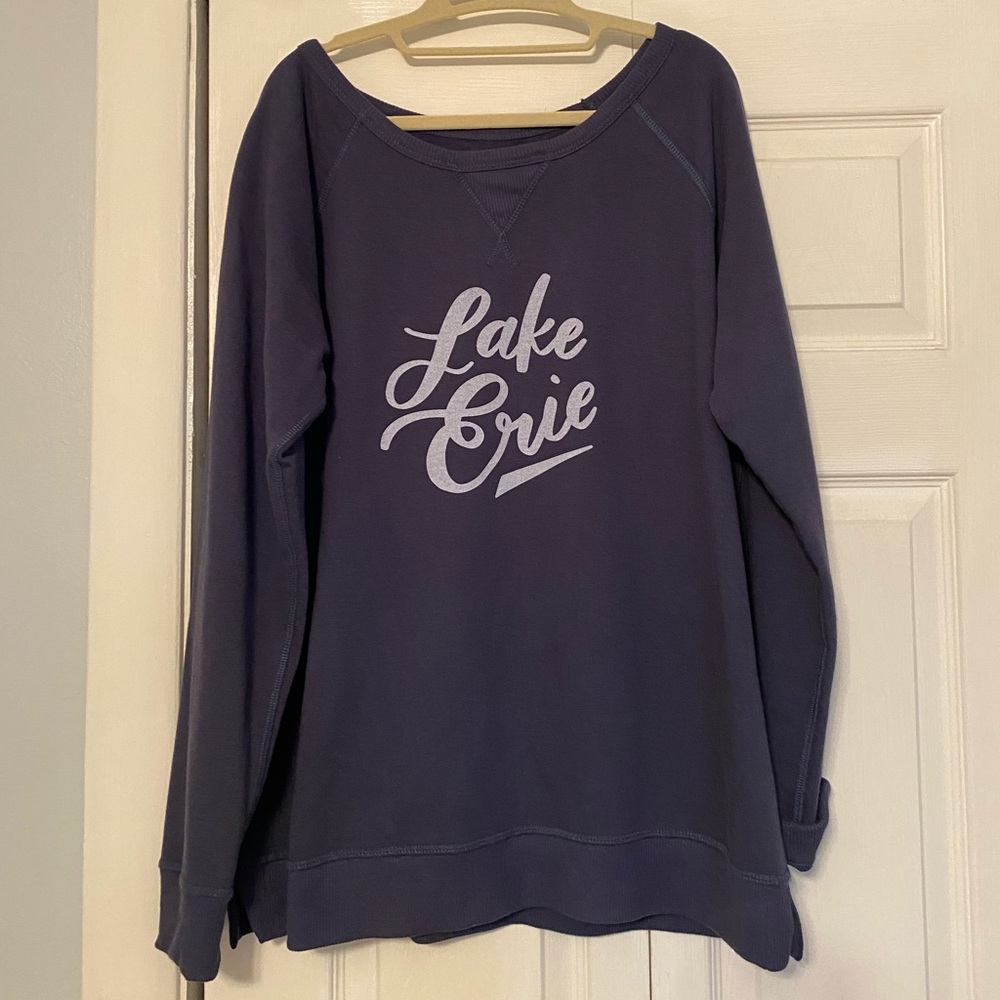 Lake Erie Ladies Pullover by Shore Society